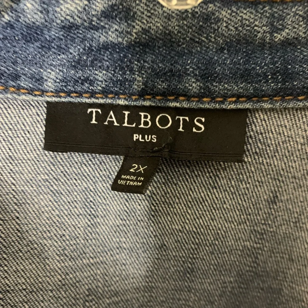 Talbots Denim Jacket - Picture 3 of 11